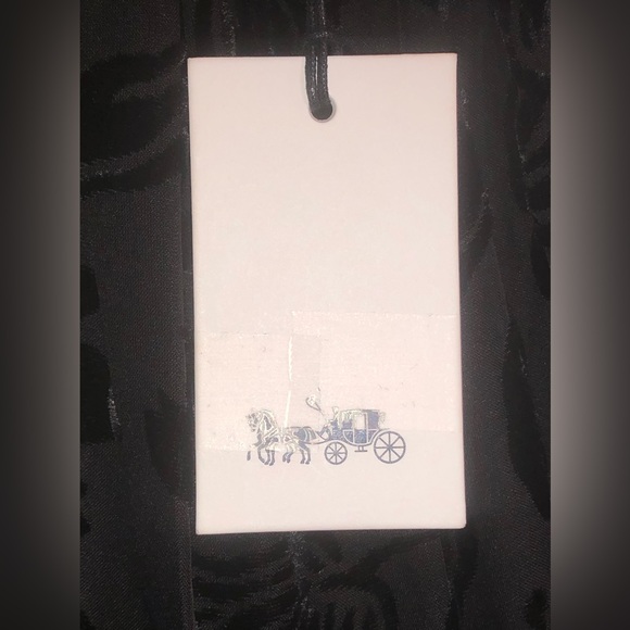 COACH Floral Devor Dress Sz6 Black Originally $795. - Picture 8 of 12